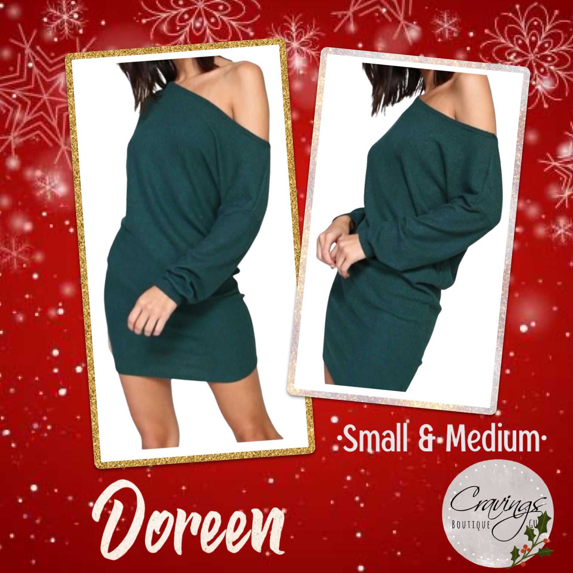 Doreen ~ Hunter Green