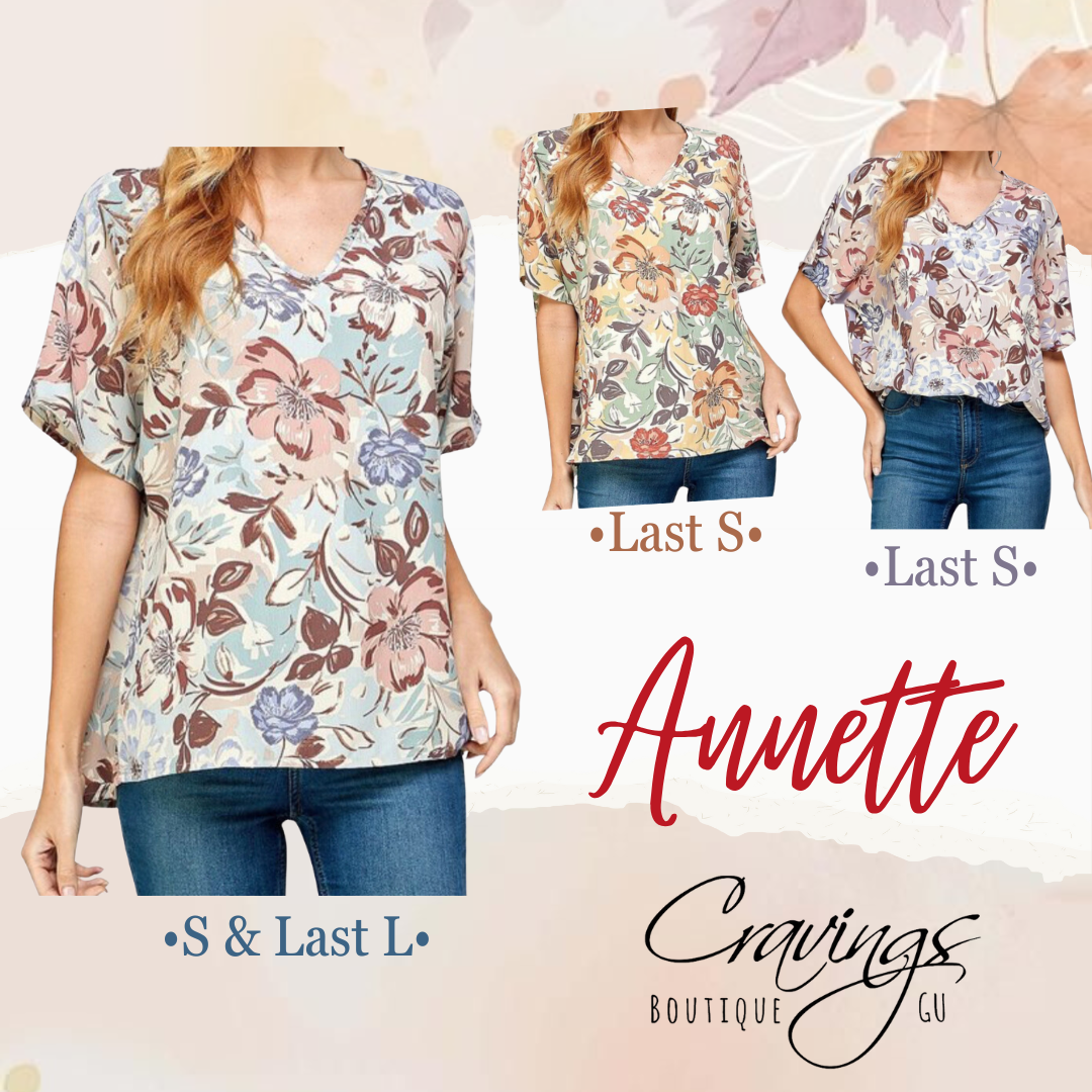 Annette ~ Cornflower Blue